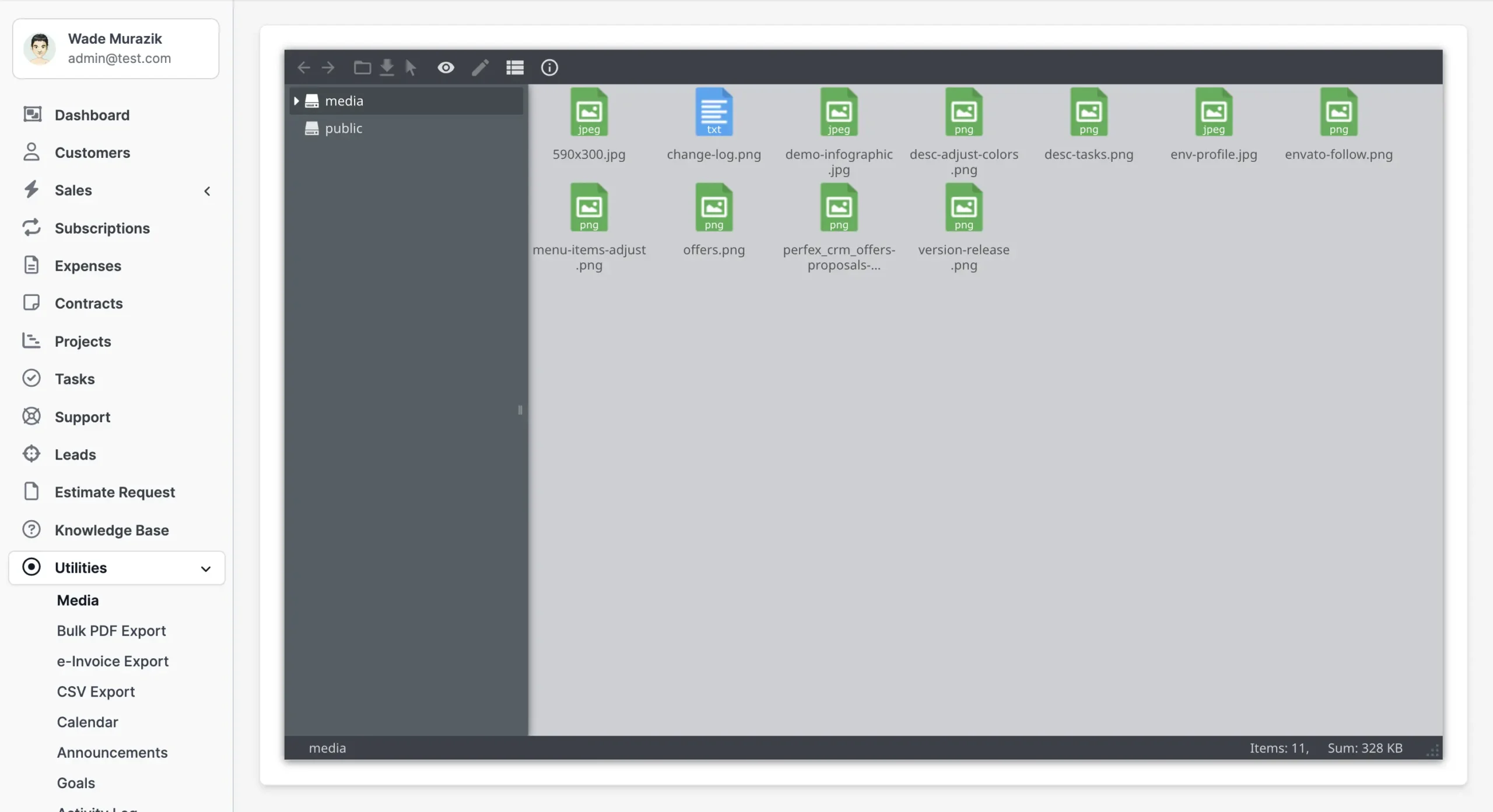 Utilities- Provides essential system tools and settings to manage configurations, integrations, and overall platform functionality efficiently.